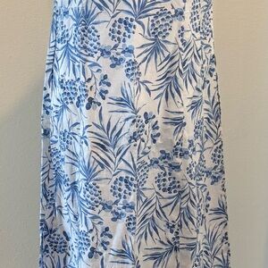 J Jill Pure Linen pretty summer dress medium NEW